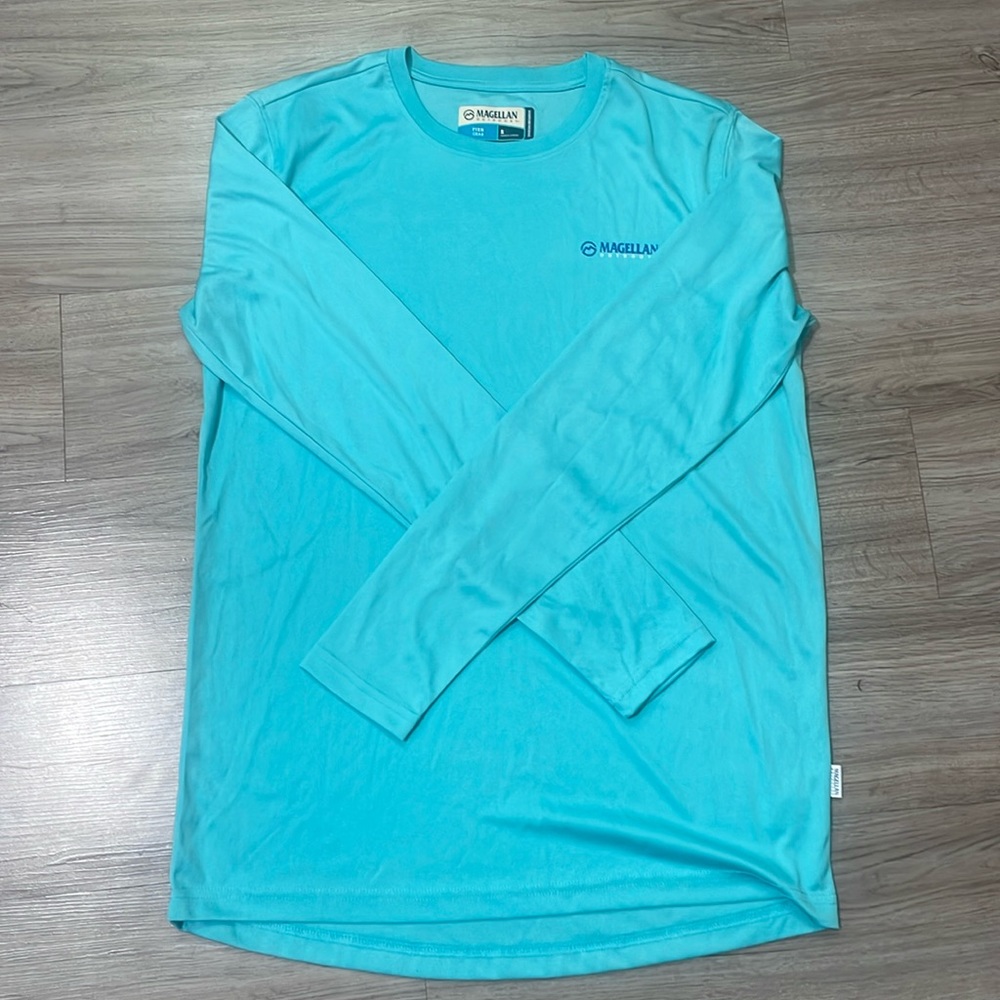 Blue Magellan shirt size small